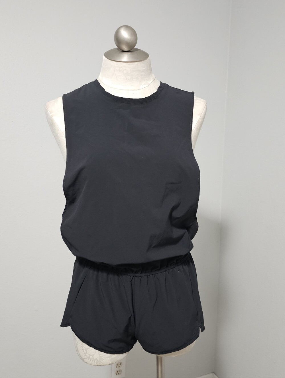 Hurley Coastal Quick Dry Sleeveless Romper Black Small